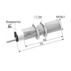 Емкостной датчик ВБ1.18М.75.5.3.1.К
