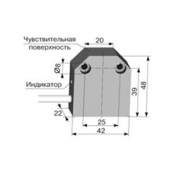Индуктивный датчик ВБ2.38.хх.5.4.1.К