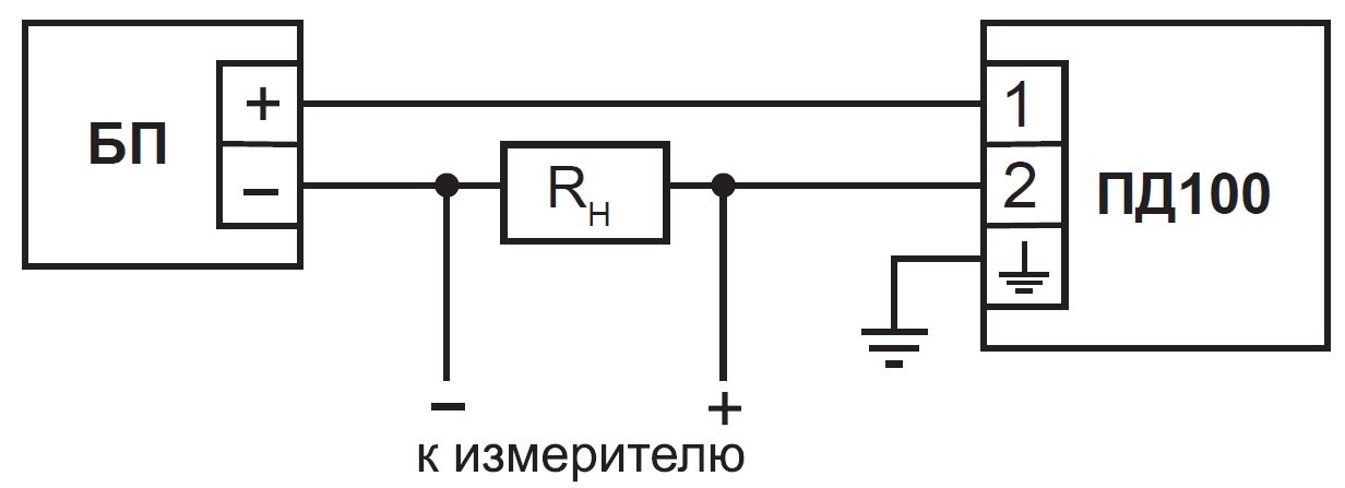 pd100 cxema 