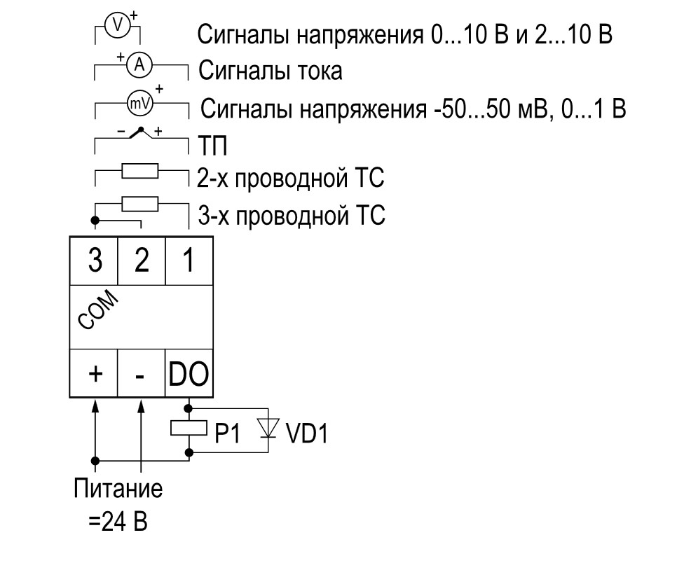 cxema podklucheniya