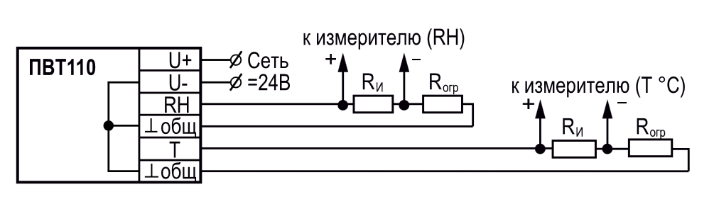 pvt110 a shema podklyucheniya 4 20